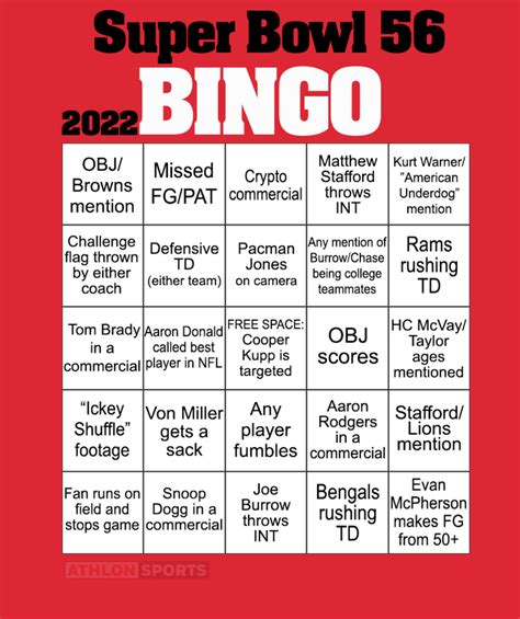 Super Bowl Bingo Is the Perfect Party Game for Everyone SheKnows