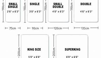 Super King Size Bed Measurements