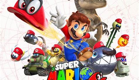 Mug Super Mario Odyssey - Personnages - Cdiscount Jeux vidéo