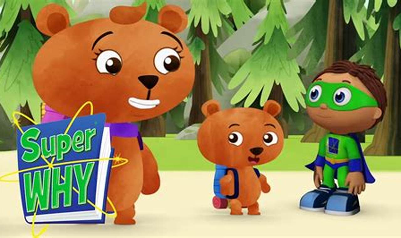 Super Why: The Three Bears Go Camping