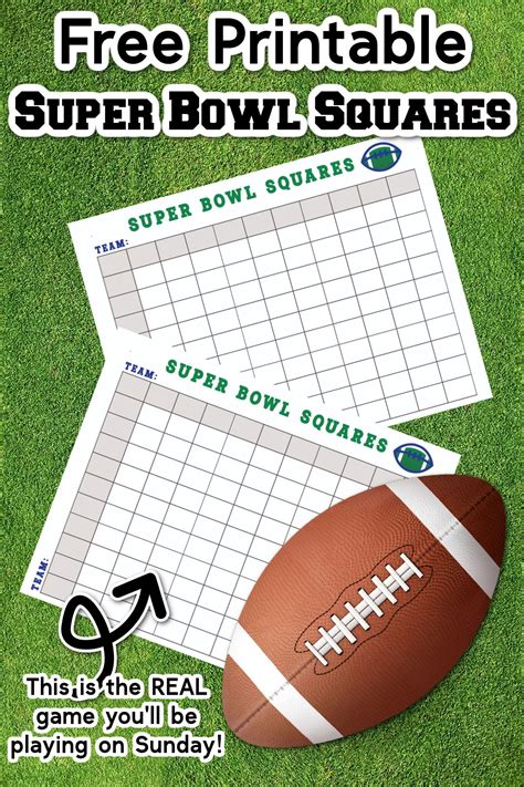 Super Bowl Board Games Printable