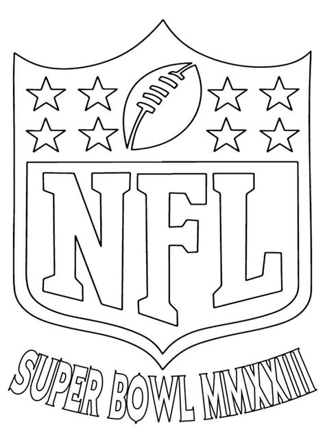 Super Bowl 2017 Coloring Pages Coloring Home