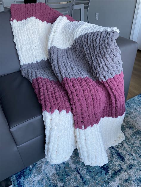 Super Bulky 6 Yarn Blanket Pattern Knit