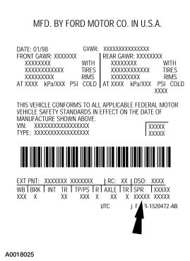 Super Duty Leaf Spring Codes