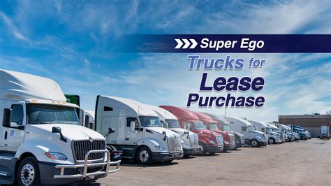 super ego trucking lease purchase