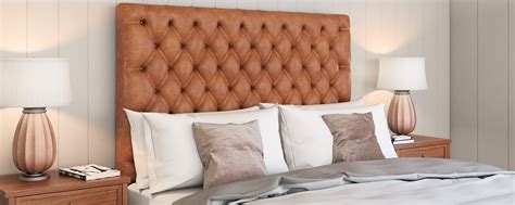 Super King Leather Headboard