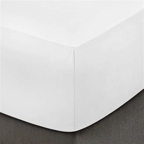 Super King White Deep Fitted Sheet