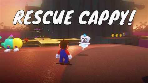 super mario odyssey rescue cappy