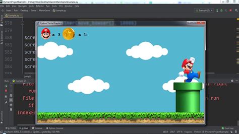 super mario python code