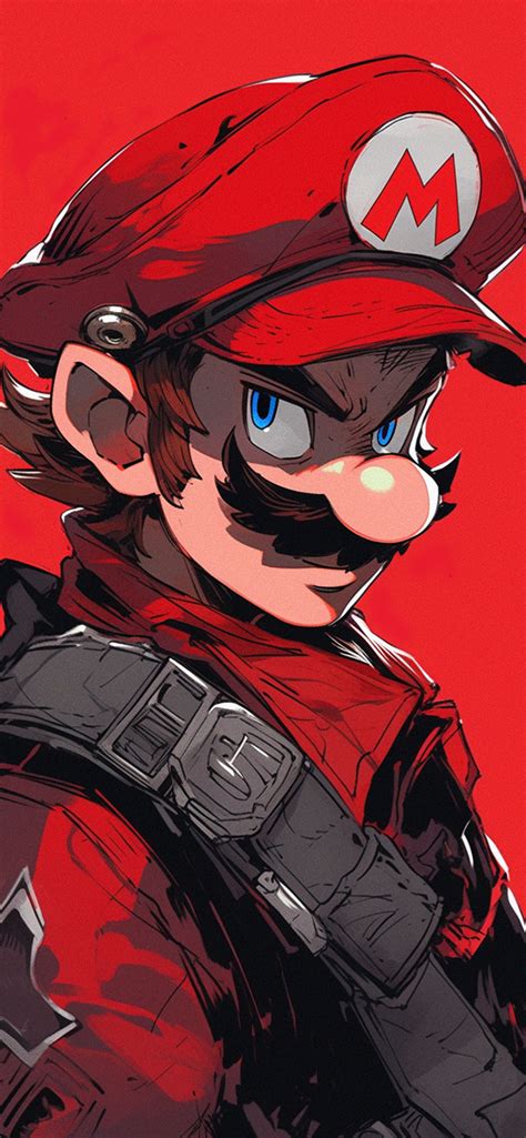 Super Mario Red Paint