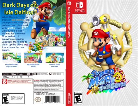 super mario sunshine on switch reddit