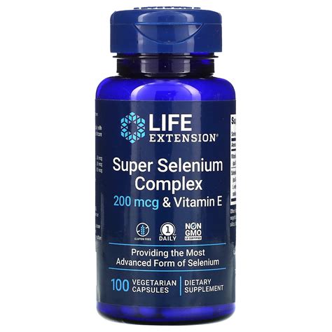 super selenium complex with vitamin e