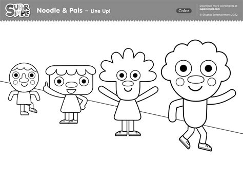 Super Simple Learning Coloring Pages