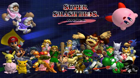 super smash bros melee free characters