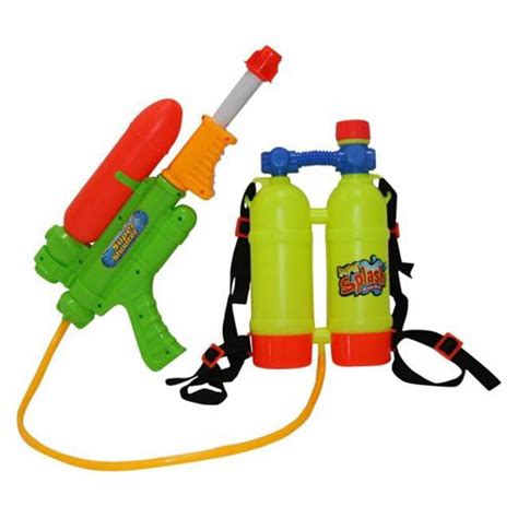 Super Soaker With Backpack Tank