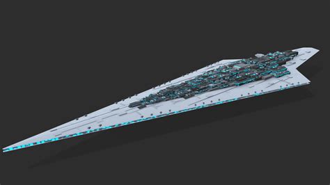 super star destroyer 3d model