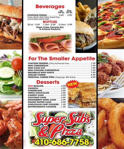 super subs and pizza essex md