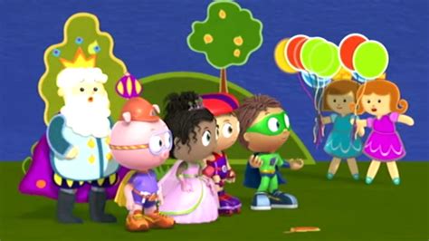 super why dancing princesses transcript