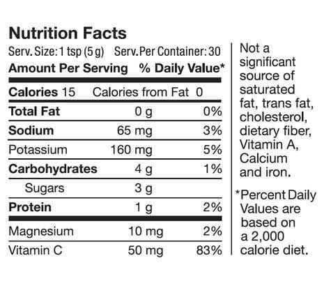 superbeets ingredient label