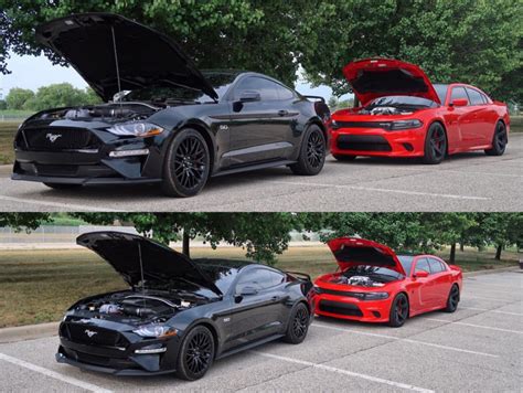 Supercharged Mustang Gt Vs Hellcat