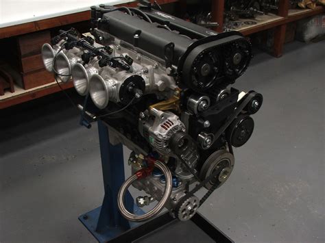 Supercharged Zetec Engine