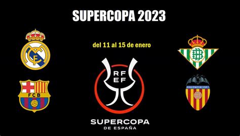 supercopa de espana partidos