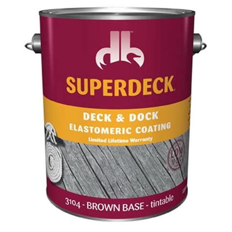 superdeck deck & dock elastomeric coating