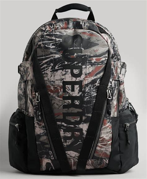 superdry mountain tarp graphic backpack