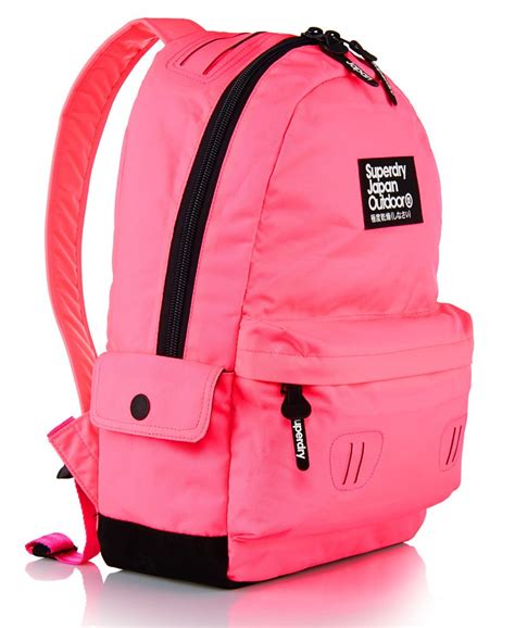 superdry rucksack pink