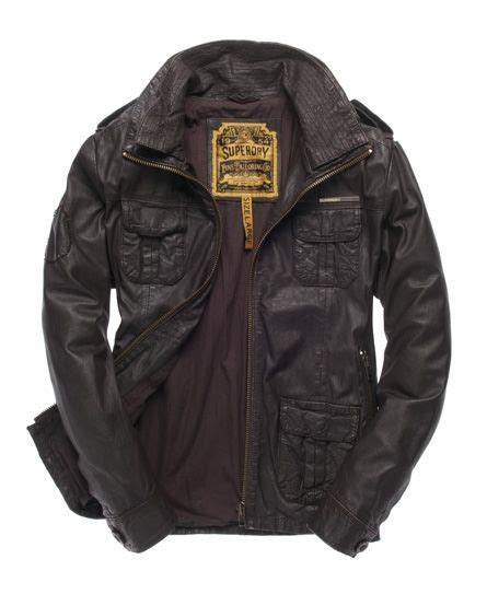 superdry vintage jackets leather