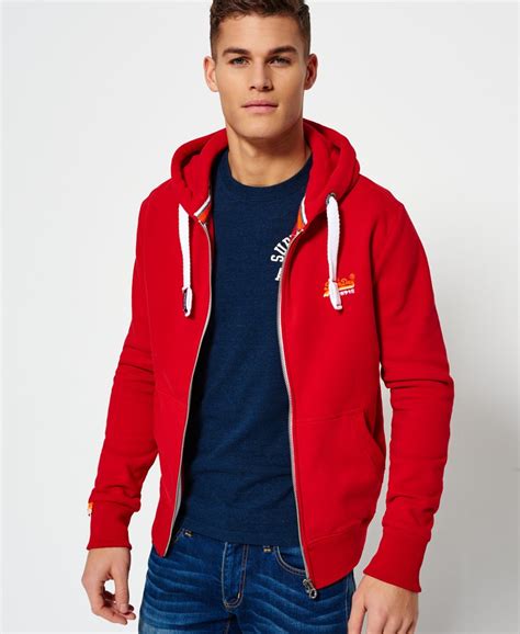 superdry zip hoodie