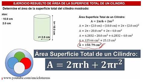 Calcular El Area Superficial De Un Cilindro - Printable Templates Free