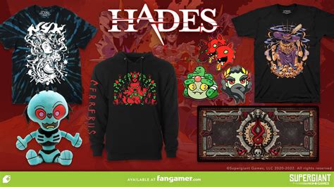 supergiant games hades merch