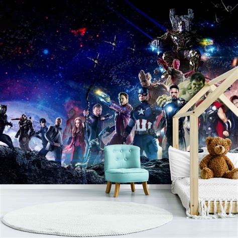 Superhero Removable Wallpaper