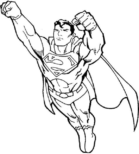 Top 20 Printable Superman Coloring Pages Online Coloring