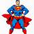 superman disegno colorato