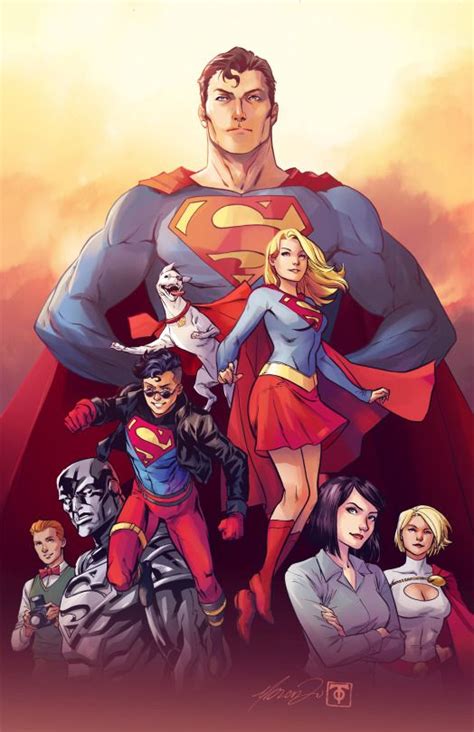 superman and his family