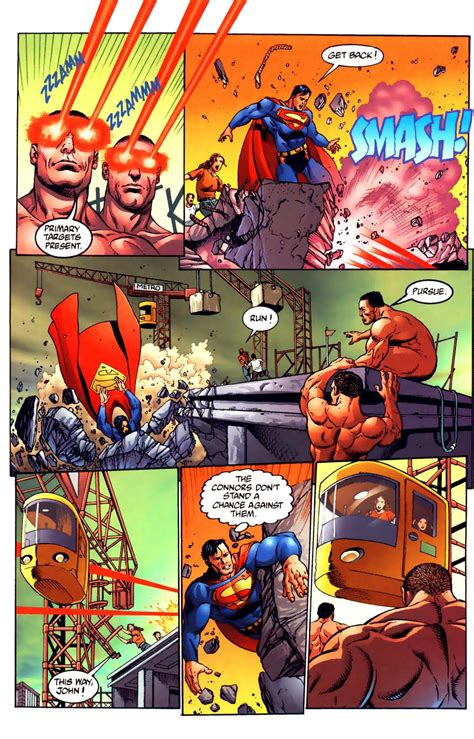 Awasome Superman Vs Terminator Comic Online