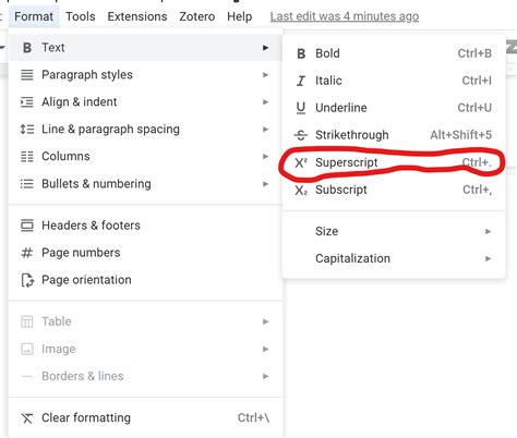 3 Ways to Add Subscript and Superscript Numbers in Google Sheets