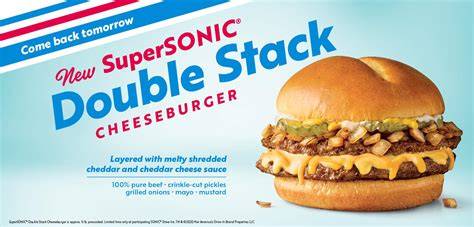 SuperSONIC® Bacon Double Cheeseburger Combo Order Online Sonic DriveIn