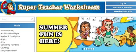 Superteacher Worksheets