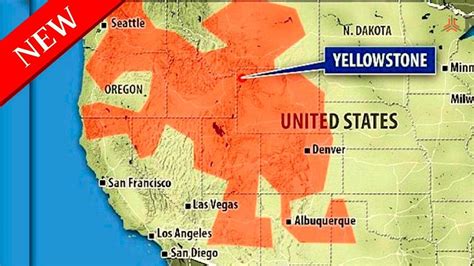 supervolcano yellowstone map