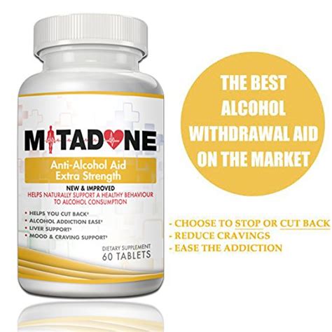 M Trexone AntiAlcohol & Alcohol Support Supplement Natural Alcohol