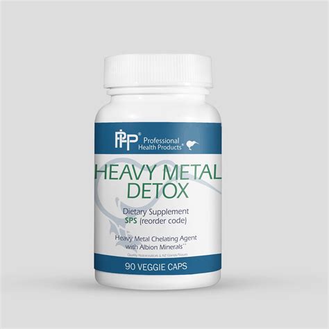 supplements for heavy metal detoxification