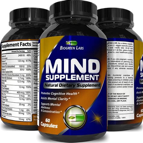 supplements for memory and clarity