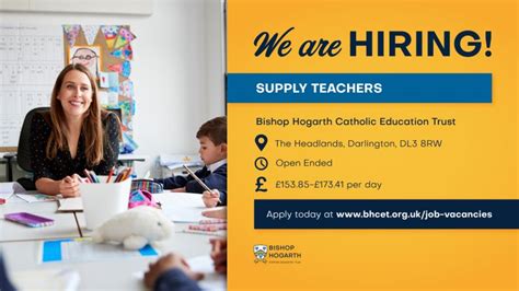 supply teaching vacancies