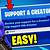 support a creator code application