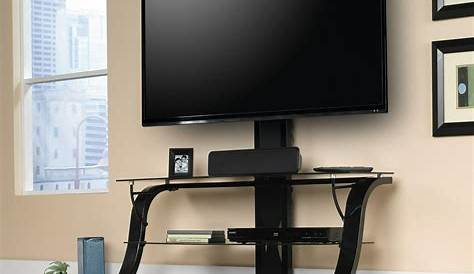 MountIt! TV Floor Stand Fits 2042 Inch Flat Screen TVs