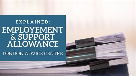 support allowance eligibility