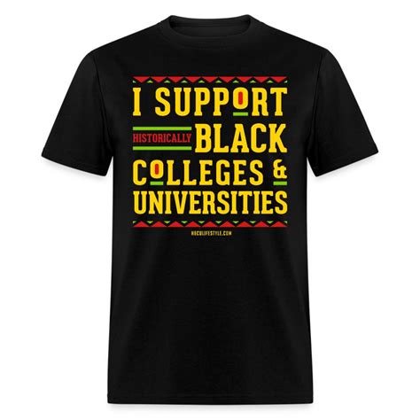 support hbcu t shirts